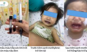 1 giờ sau khi ăn canh nấu bằng nước giếng, bé gái tím tái toàn thân, máu chuyển thành màu đen
