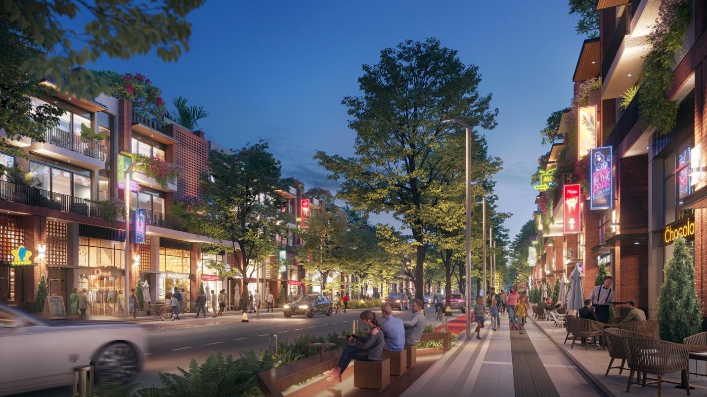 People sitting on benches in a cityAI-generated content may be incorrect.